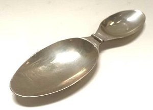 Silver Folding Medicine Spoon